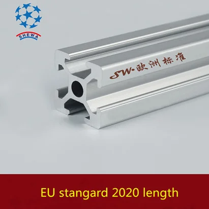 

4pcs/lot 2020 Aluminum Profile 2020 Extrusion European Standard Anodized Linear Rail Aluminum Profile 2020 CNC 3D Printer Parts