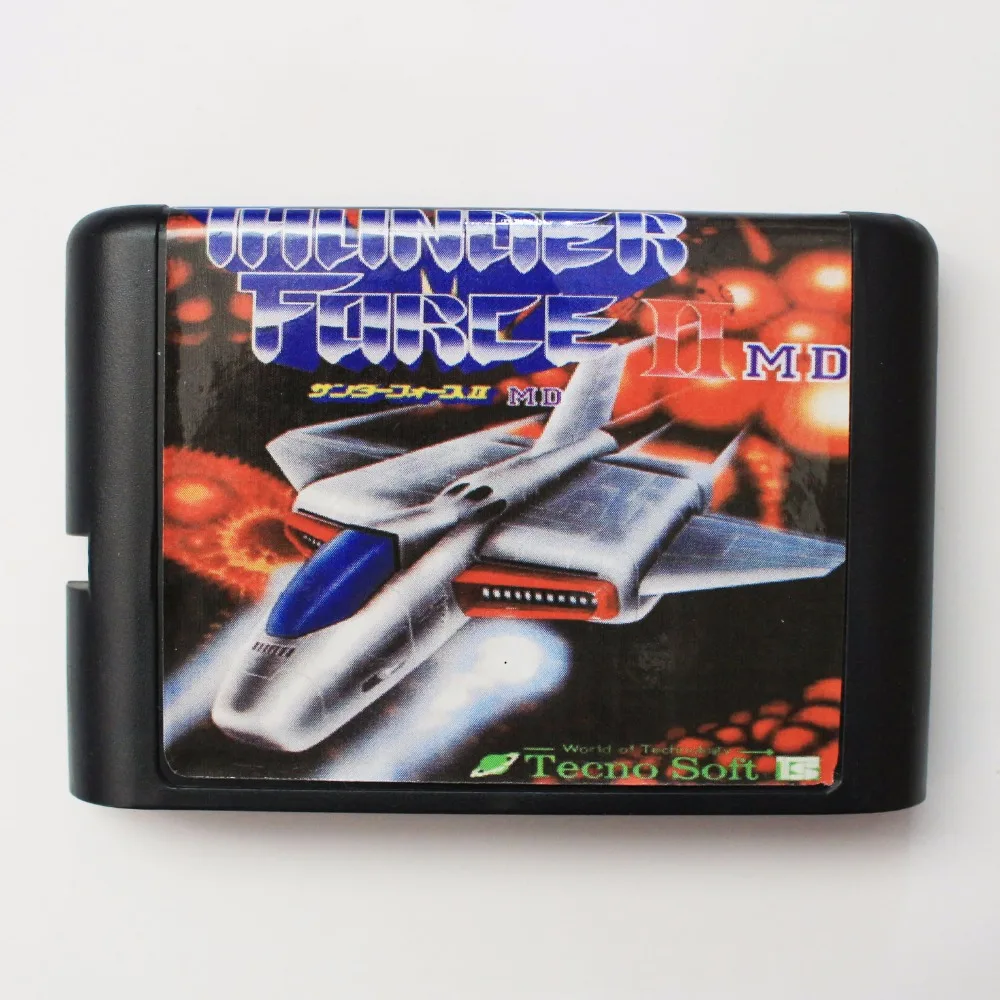 

Thunder Force II 16 bit MD Game Card For Sega Mega Drive For Genesis