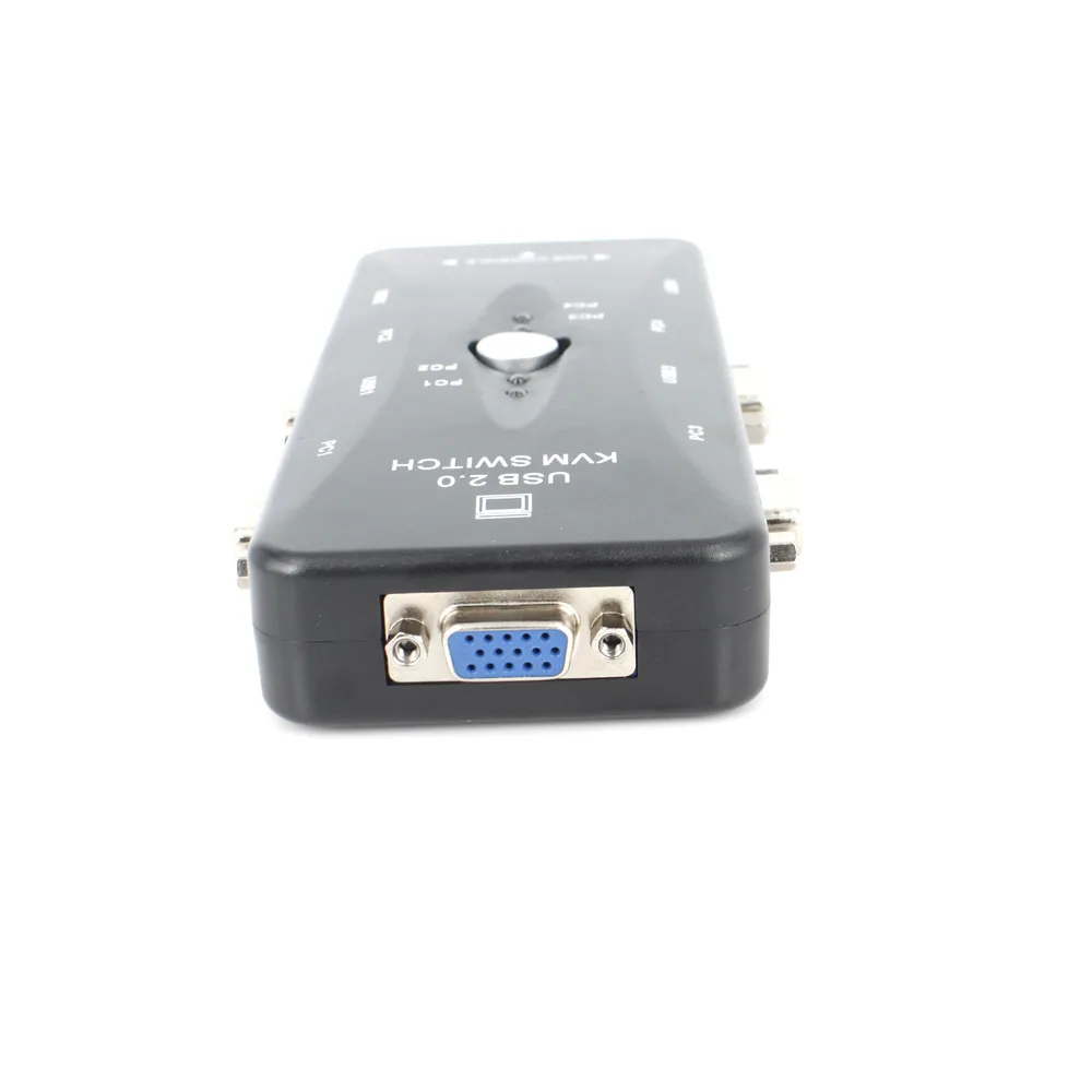 Kvm переключатель VGA четыре входа и выход KVM 4 портовый USB компьютер устройство для