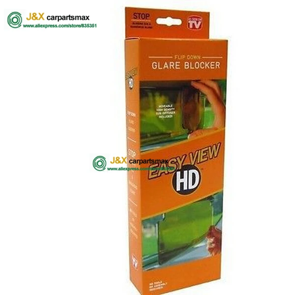 Для Clear View HD Vision дневной и ночной солнцезащитный козырек с антибликовым покрытием UV Blocker Fold Flip Down