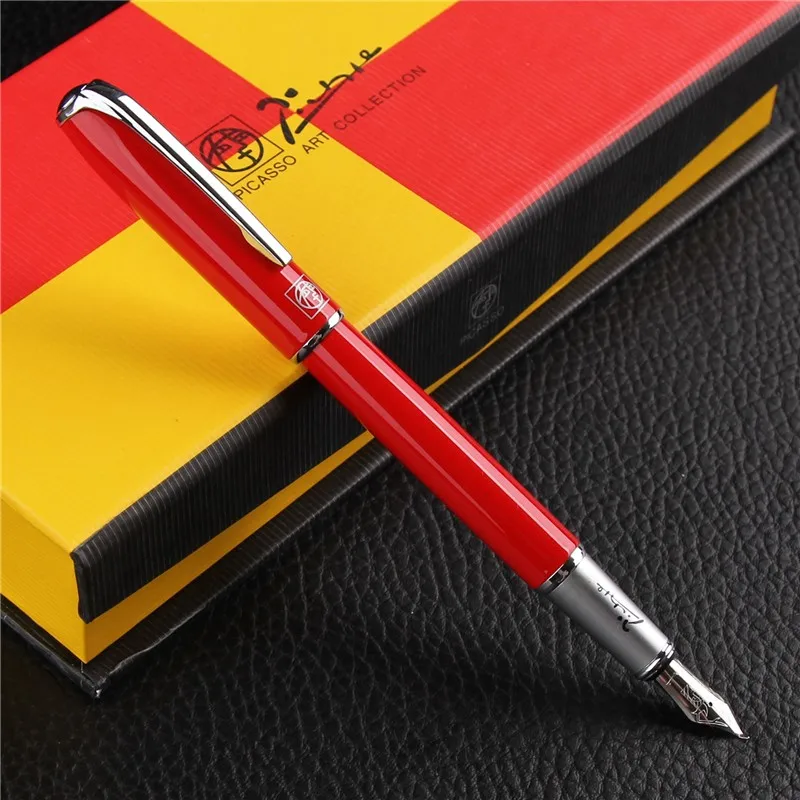 Перьевая ручка Picasso ps-916, 0,38 мм, 0,5 мм, 1 мм, перьевая ручка, Сверхтонкая каллиграфия, Подарочная авторучка для студентов