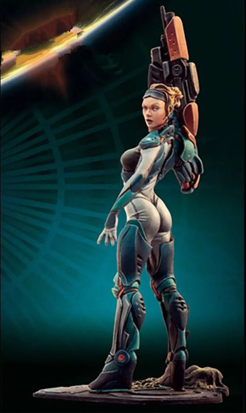 

1:32 Resin Figure Model Kit Unassambled Unpainted //G139 (ABOUT 65MM)