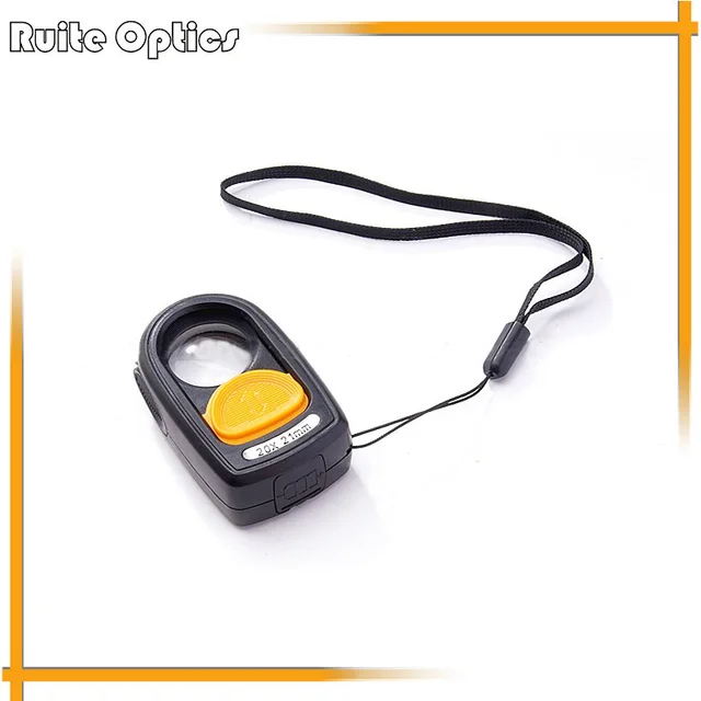 Draagbare Potcket LED Verlichting Optische PC Lens Mini Vergrootglas ... Draagbare Potcket LED Verlichting Optische PC Lens Mini Vergrootglas ...