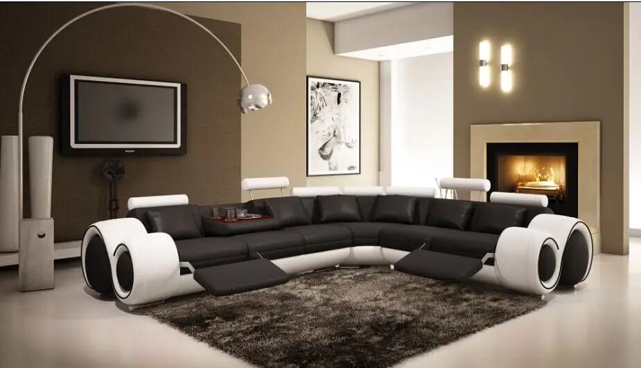 Aliexpress.com : Buy Sofas for living room leather corner