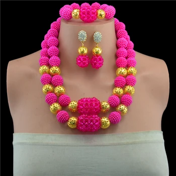 

Cherry Wedding African Beads Jewelry Set Crystal Pendant Nigerian Indian Bridal Women Jewelry Set Free Shipping
