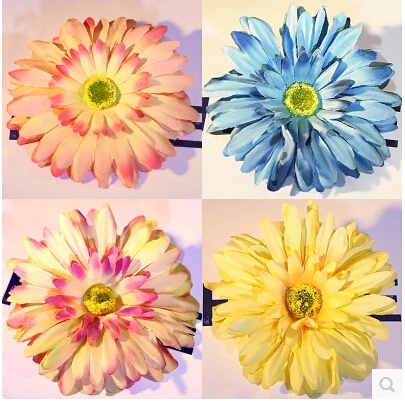 

100Pcs/Lot New 10Cm Afric Daisy Flower Head Wedding Supply Home Decor Diy Flowers 3 Colors