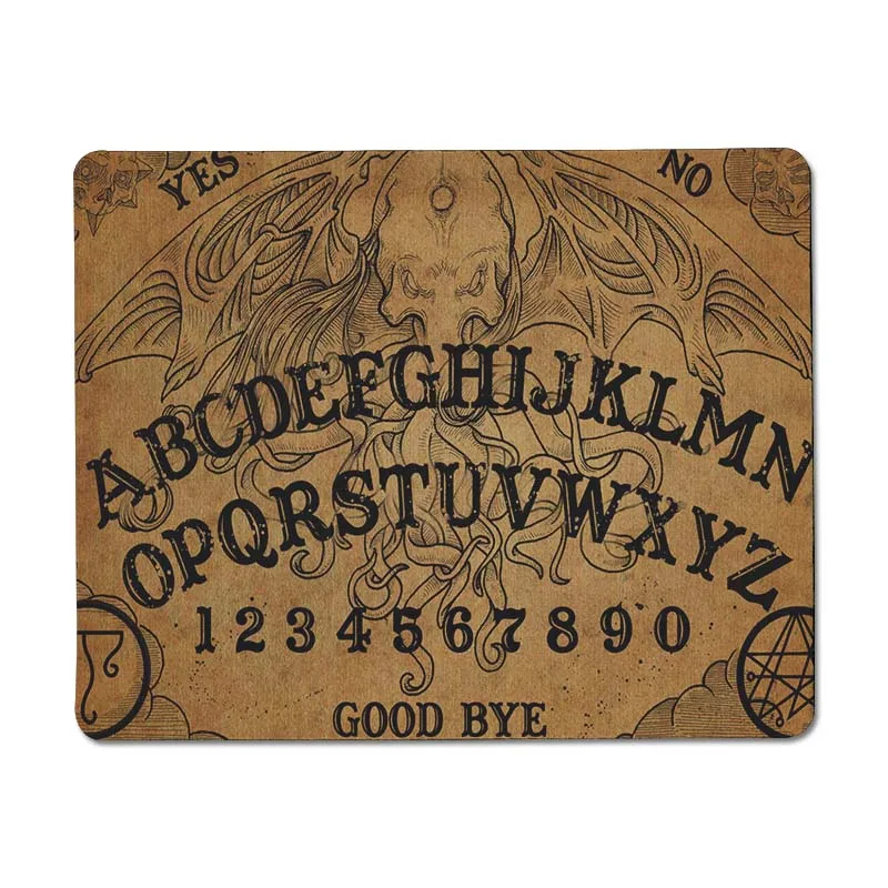 MaiYaCa, новинка, ouija, Офисная мышь, резиновый коврик для мыши, размер для 180x220x2 мм и 250x290x2 мм, маленький коврик для мыши