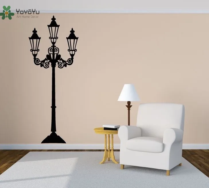 

YOYOYU Wall Decal Vinyl Art DIY Room Decoration Street Light Wall Sticker Removeable Home Decor Beauty Mural Poster YO595
