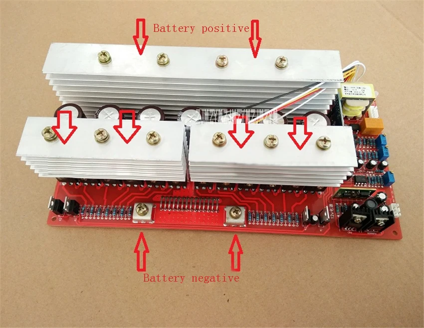 Новый 24V5KVA Мощность частота инвертор материнской высокого качества Мощность частота синусоида микросхема Инвертор 24 В 4000 Вт