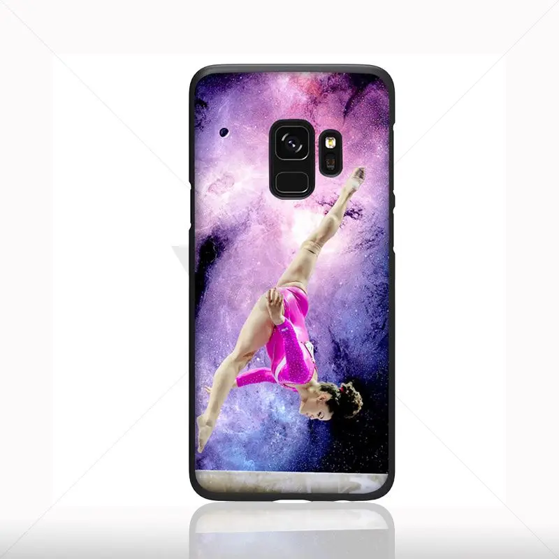 Love Gymnastics silhouette sports