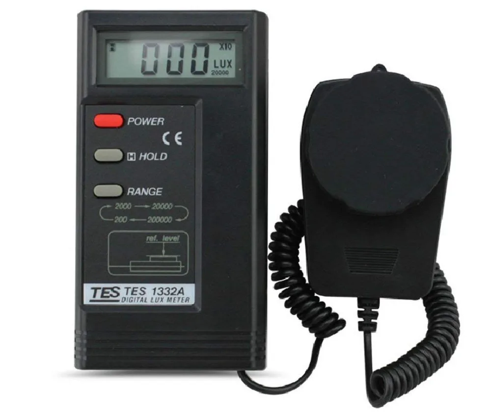 TES EMF TES-1332A Цифровой Люксметр яркости светильник метр | Инструменты