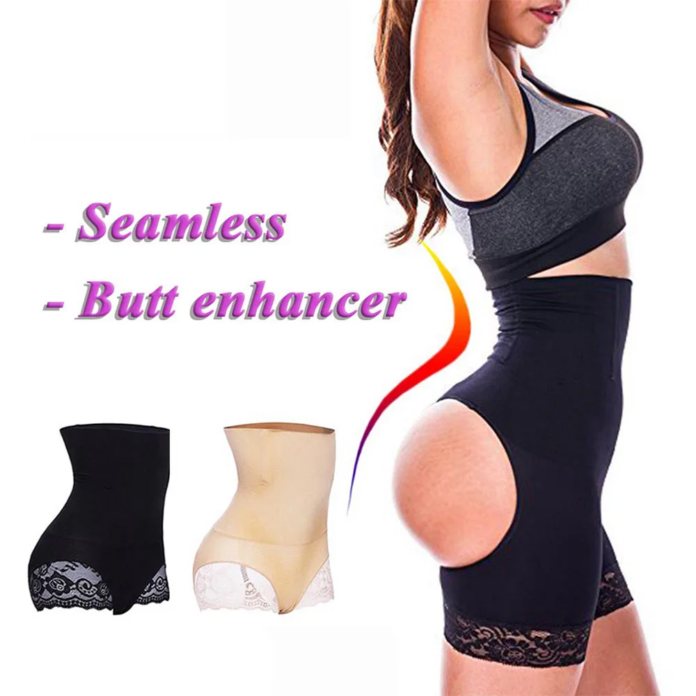 

Women's Butt Lifter Tummy Control Panties Waist Trainer Hip Body Shapers Slimming Underwear Modeling Strap Corset Butt Enhancer