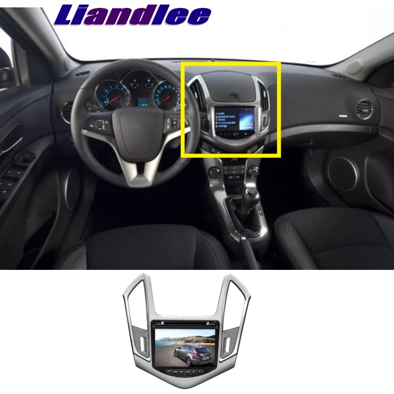 Discount LIandlee For CHEVROLET CRUZE 2013~2017 LiisLee Car Multimedia TV DVD GPS Audio Hi-Fi Radio Original Style Navigation 1