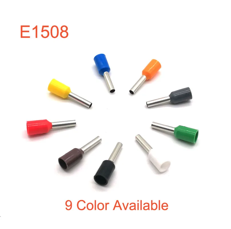 E1508 crimp cord end terminals