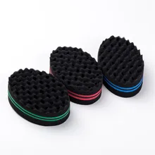 Camouflage Stripes Magic Twist Hair Brush Sponge Curl Sponge Brush For Natural Hair Afro Coil Wave Dreads Styling Hair Rollers Camouflage Stripes Magic Twist Hair Brush Sponge Curl Sponge Brush For Natural Hair Afro Coil Wave Dreads Styling Hair Rollers