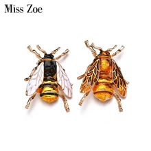 3 вида стилей цветной глазированный пчелиный насекомое металлические броши булавки на лацкан платье одежда пальто значок-булавка на подарок ювелирные изделия для женщин друзей