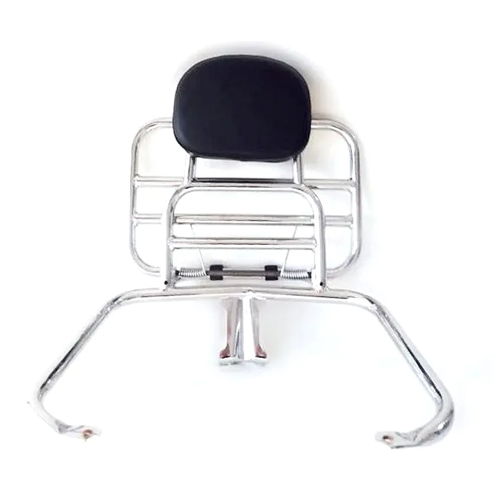 

Chrome / Black LUGGAGE RACK REAR PLATED FOR PIAGGIO VESPA GTS 300 250 125 ALL