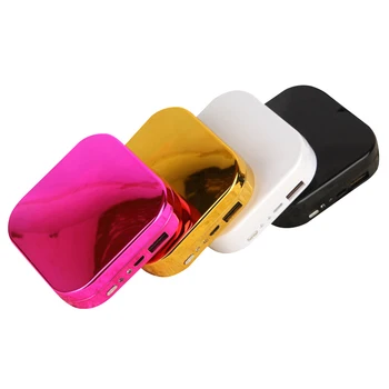 

10000mah Mini Portable Power Bank for iPhone Android Phone External Battery Charger Make Up Mirror Poverbank for Samsung Xiaomi