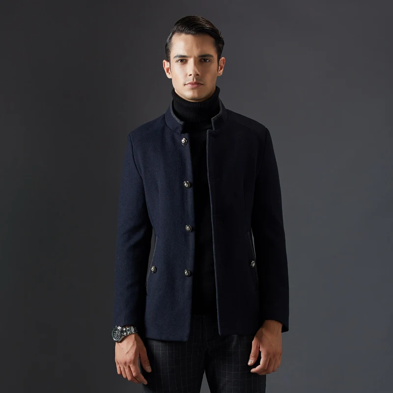 Buy Men's Wool Coats & Jackets Winter Jacket Men
