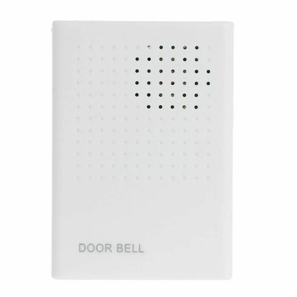 

White DC 12V Wired Doorbell Vocal Chime Wire Access Control Door Bell Loud Ding-dong Doorbell Home Improvement High Quality