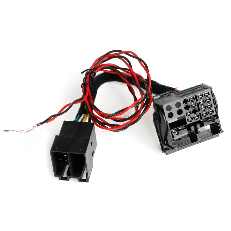 ISO к квадратоку Canbus кабель адаптера для RCD330 RCD510 RCD310 RNS510 Конверсионный Polo Jetta Golf Tiguan