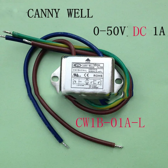 

CW1B-01A-L EMI AC 110-250V 1A power filter Electrical Equipment