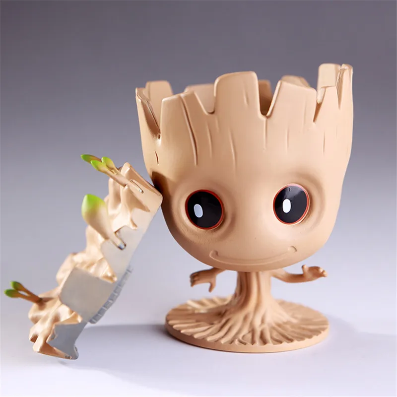 Cartoon Cute Baby Groot for Tree-man Flower Pot model Automobile pendulum Cartoon Cute Baby Groot for Tree-man Flower Pot model Automobile pendulum
