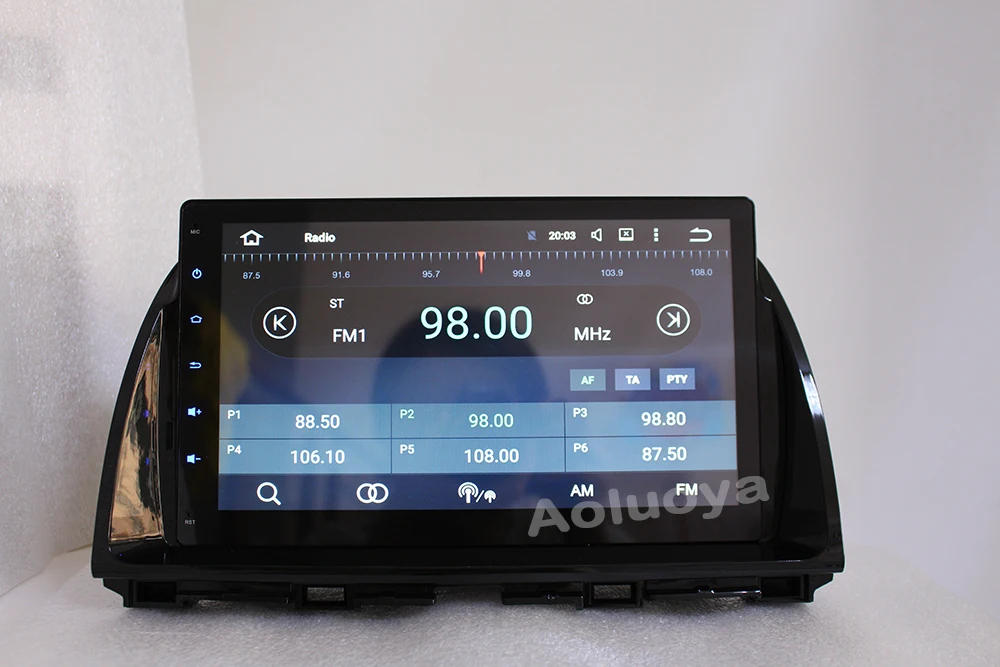 Best Aoluoya IPS RAM 4GB Octa Core Android 8.0 CAR DVD Player Radio GPS Navigation For MAZDA CX-5 CX5 2012 2013 2014 2015 WIFI DAB BT 5