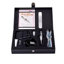 Deluxe BioTouch Machine Kit with Foot Pedal Tattoo Gun Supply & Permanent Makeup Used For Eyebrow Lips And Eyeliner