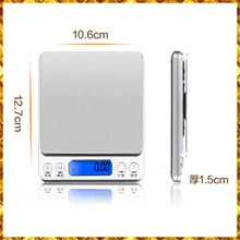 Металл цифровой карман Весы 500 г x 0.01 г Вес электронные g/унции/ОЗТ/тонн/ct /gn точность Рыбалка снасти ящик для инструмента приманки Весы