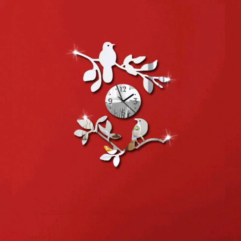 

2019 New Sale Watch Wall Clock Clocks Reloj De Pared Horloge Modern Design 3d Diy Acrylic Mirror Living Room Quartz Needle