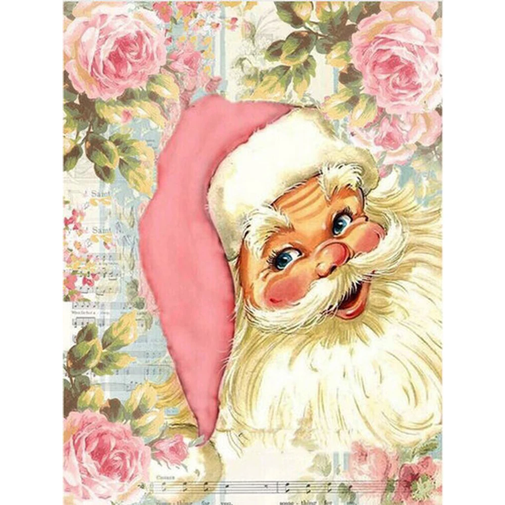 Christmas Stickerei 2018 New DIY Diamond Painting Cross Stitch Full Square/Round Diamonds Embroidery For Living Room Ho | Дом и сад