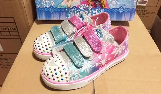 Валвелл экспорт в Корейскую тканевую обувь для девочек кроссовки Детская спортивная обувь