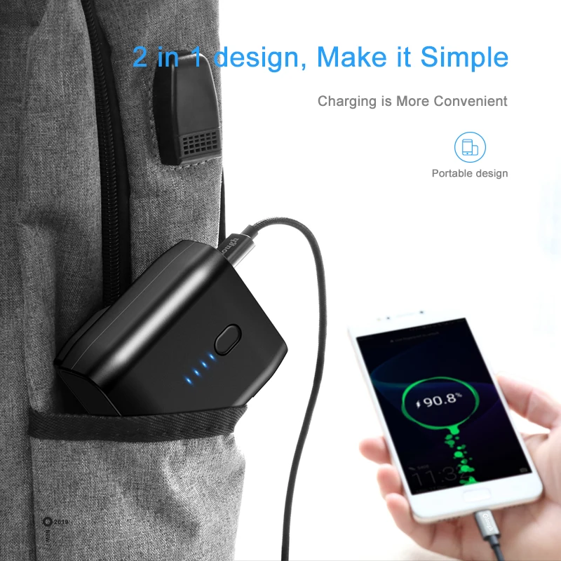 Elough Dual USB зарядное устройство для iphone samsung xiaomi быстрая зарядка 5В 2.4A максимум