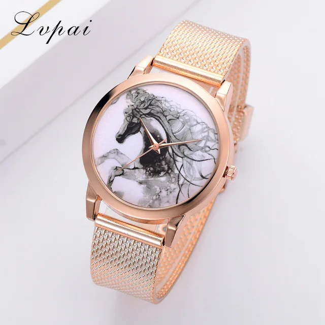 Lvpai Top Brand Watches Women Fashion Luxury Rose Gold Strap Quartz Sport Watch Lvpai Top Brand Watches Women Fashion Luxury Rose Gold Strap Quartz Sport Watch