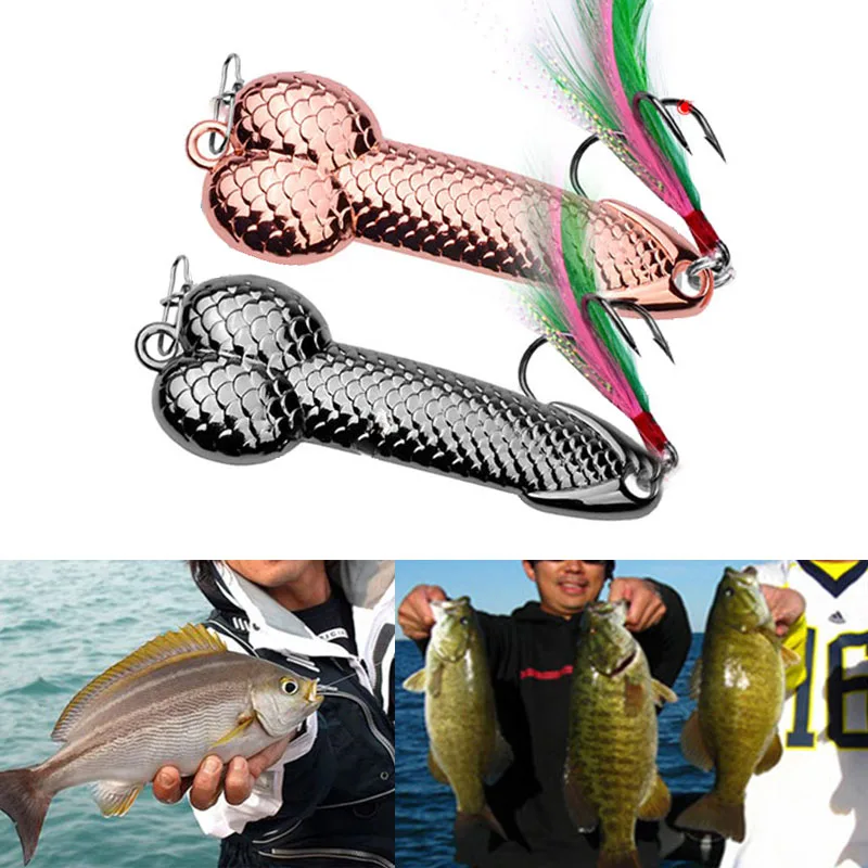 

Hard VIB Metal Wobble Fish Lures Spoon Feather Bait Hook Fishing Tackles Tools FH99