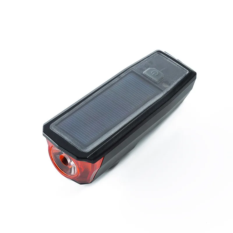 Perfect Bike Lantern Solar Energy Rechargeable Speaker Cycling Bicycle Light Riding Oversized Vocal For Bicycle Accessories c612 4