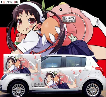

LEFT SIDE Car Stickers HD Inkjet 2PCS Customizable Anime Whole Car Stickers Waterproof Vinyl Styling Sticker Refit Accessories