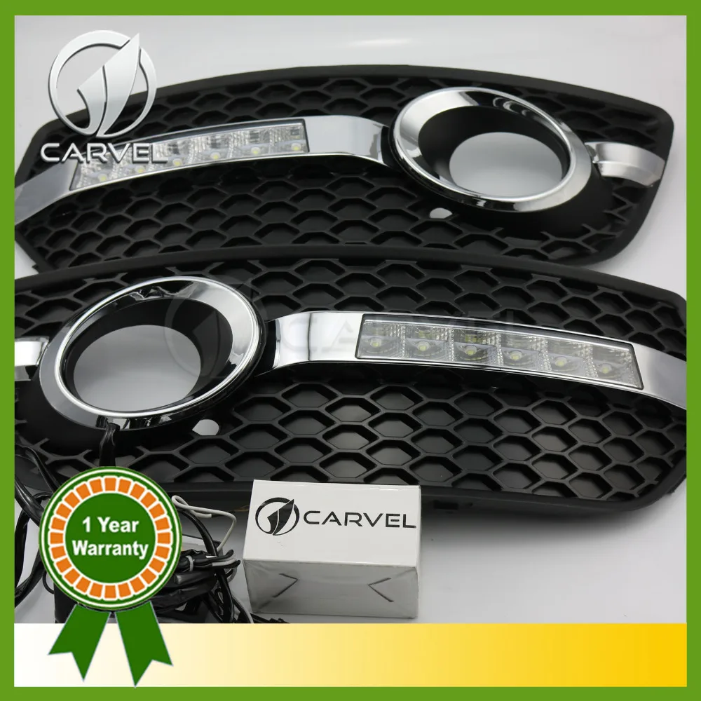 For Audi Q5 2010 2011 2012 2013 LED Daytime Running Light Bar super