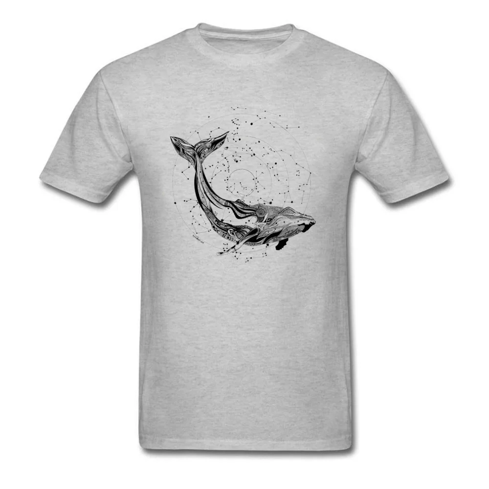 Casual Wild Spirit Round Collar T-shirts Summer/Autumn Tops Shirt Short Sleeve for Men Hot Sale Pure Cotton Europe Tshirts Wild Spirit grey
