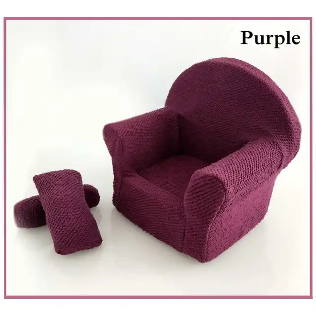 Newborn Props Soft Baby Props Posing Mini Sofa Seat Chair Studio Aid