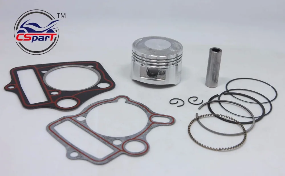 54mm 125CC Aluminum Alloy big bore kit Cylinder set for Dirt Bike ATV Honda C100 C110 CT100 JH110 DY110 QJ110-9 ZS110 152FMH