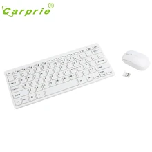 CARPRIE Роскошный ультра тонкий 903 Мини 2,4G беспроводной клавиатура мышь комплект для ПК ноутбук 20J Прямая поставка