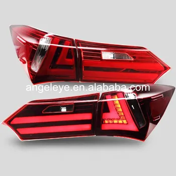 

2014 year For TOYOTA Corolla LED Rear lights taillight Red White color YZ