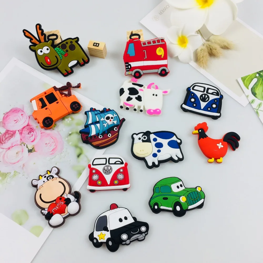 

New style promotion Cartoon Animal Transport Tools Fridge Magnet gifts