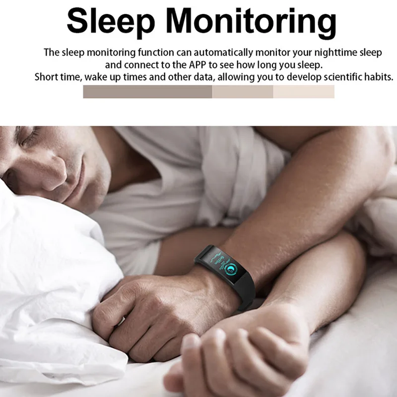 Chycet Original Qw18 Smart Wristbands Fitness Bracelet Band Gps strap Replacement Band Waterproof Watch Heart Rate Tracker