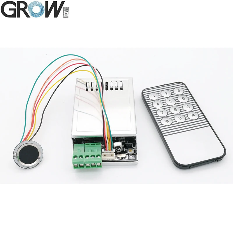 

GROW K216+R502 Fingerprint Recognition Access Control System+R502 Capacitive fingerprint sensor