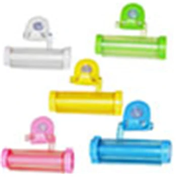 

Multifunctional Bathroom Plastic Cream Tube Squeezing Dispenser Rolling Tube Squeezer Tooth Paste Squeezer Toothpaste Dispenser