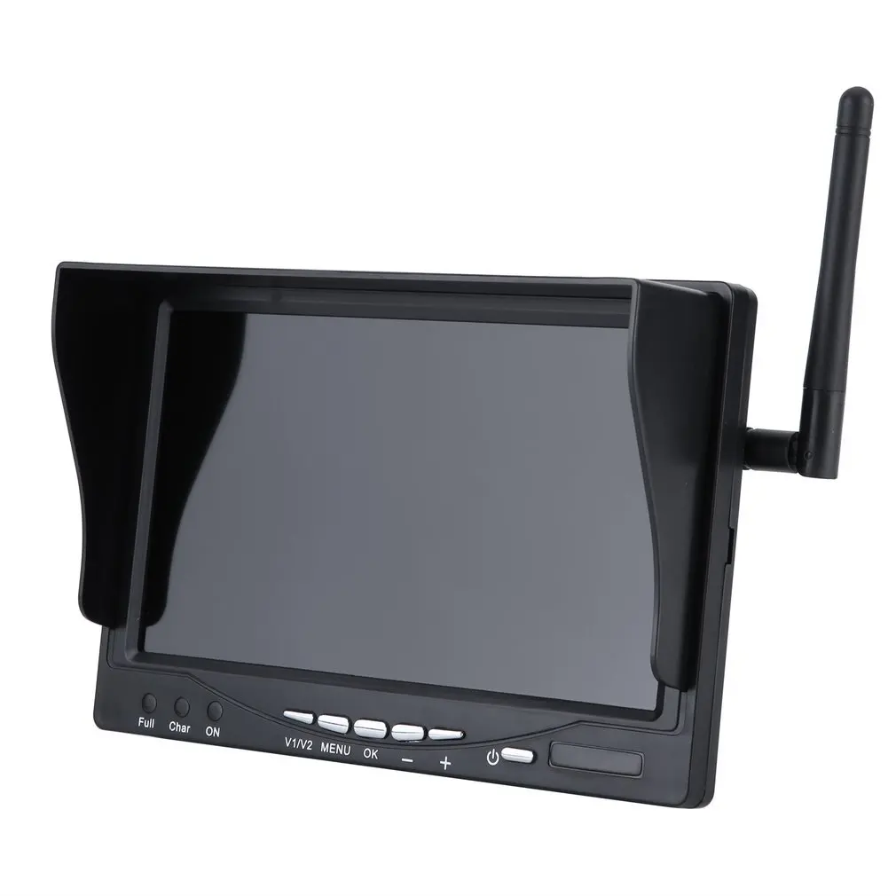 

7 Inch FPV Aerial Monitor Multifunctional Menu Automatic Search Screen Drone Accessories