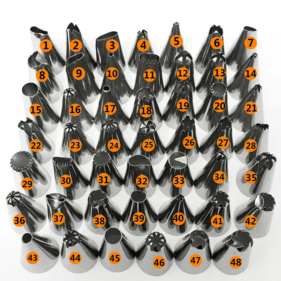 Icing Piping Nozzles  (17)